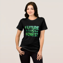 未来は森Tシャツ トライブレンドＴシャツ