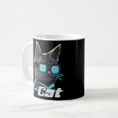 未来は猫 コーヒーマグカップ (正面左)