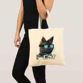 未来は猫 トートバッグ (正面(商品))