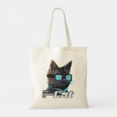未来は猫 トートバッグ (裏面)