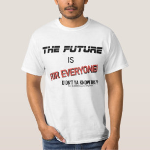 「未来は皆さん」おもしろい Tシャツ