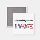 未来は私が決める - 投票しよう マグネット (正面/裏面)