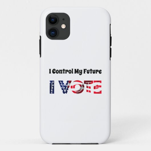 未来は私が決める - 投票しよう Case-Mate iPhoneケース (裏面)