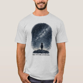 未来は見ている Tシャツ