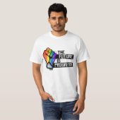 未来は進歩 Tシャツ (正面フル)