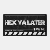 未来は デスクマット (正面)