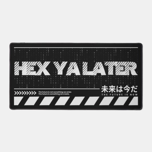 未来は デスクマット (正面)