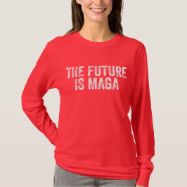 未来はMAGAトランプ選挙2024 Tシャツ