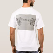 未来へと伸ばす手 Tシャツ (裏面)