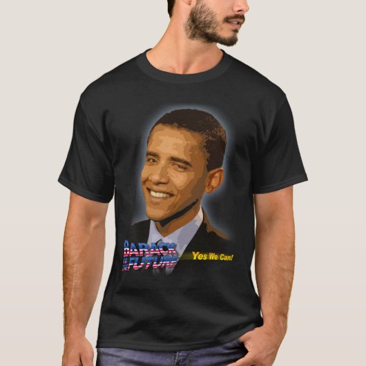 未来へのバラク Tシャツ (正面)
