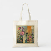 未来へのリーチ – Solarpunk Tote Bag トートバッグ (裏面)