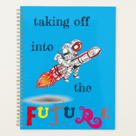 未来への出発 プランナー手帳 (正面)