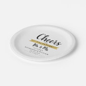 未来への応援ミセス・ミセス・エレガントカスタム ペーパープレート (アングル)