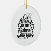 未来への応援+ミセス セラミックオーナメント (右)