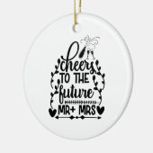 未来への応援+ミセス セラミックオーナメント (左)