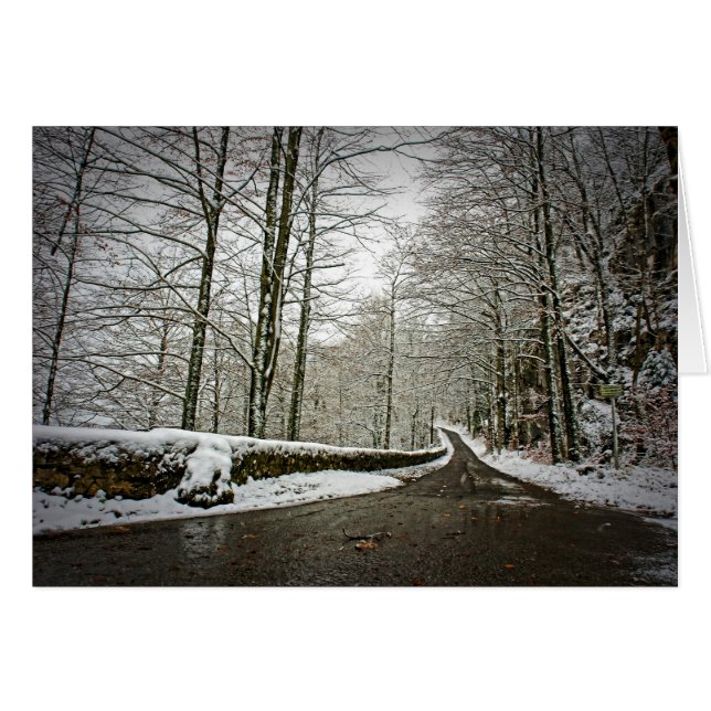 未来への道 – グリーティングカード (正面横)