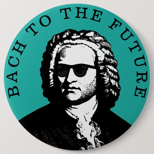 未来へのBach 缶バッジ (正面)