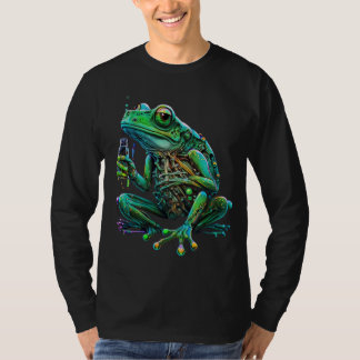 未来へ飛躍するカエルTシャツ|過去記事 Tシャツ