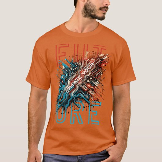 未来を作る Tシャツ (正面)