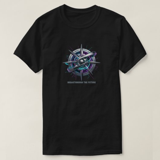未来を切り拓け Tシャツ (デザイン正面)