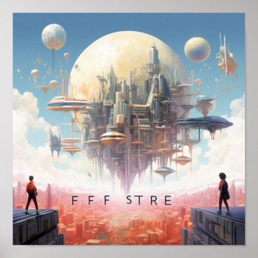 未来を受け入れる» 感動的 - Motのポスター ポスター (正面)