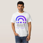 未来を変える人 Tシャツ (正面フル)