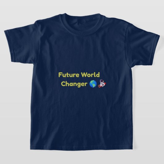 未来を変える子供たち インパイアメントTシャツ Tシャツ (レイダウン)