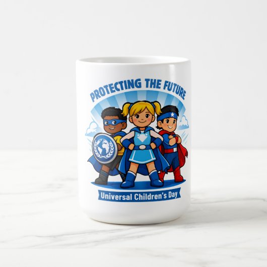未来を守る 世界子供の日 コーヒーマグカップ (中央)
