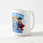 未来を守る 世界子供の日 コーヒーマグカップ (正面右)