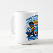 未来を守る 世界子供の日 コーヒーマグカップ (正面左)
