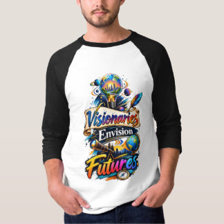 未来を思い描くビジョンを持つ者たち Tシャツ