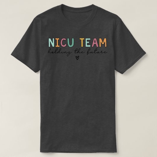 未来を担うNICUチーム Tシャツ (デザイン正面)