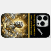 未来を照らす先見性のあるデータサイエンティスト Case-Mate iPhoneケース (裏面 (横))