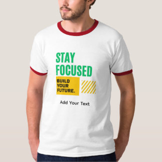 未来を築くモチベーションテイ Tシャツ