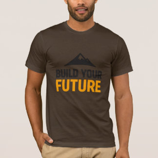 未来を築くモチベーションTシャツ メンズ Tシャツ
