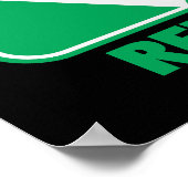 未来を考え直す，リサイクル ポスター (角)