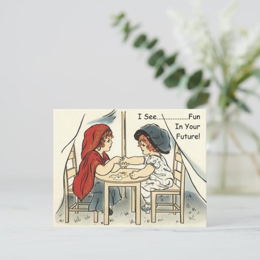 未来を語る少女が子どもの招待状 招待状 (スタンド正面)