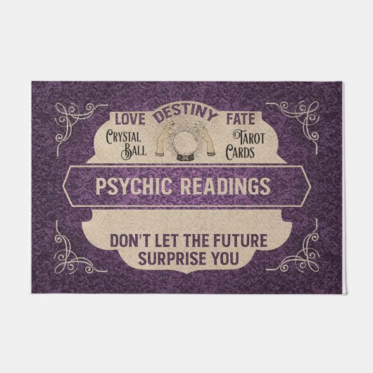 未来を驚かせるな ドアマット (正面)