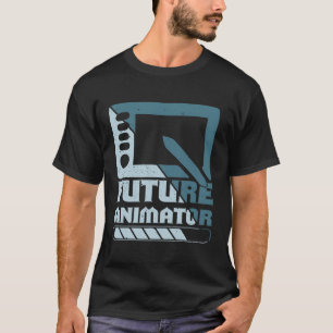 未来アニメータークーンアニメーターアニメーションEr Tシャツ
