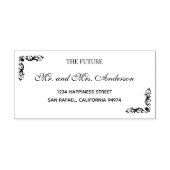 未来エレガントのミセス セルフインキングスタンプ (デザイン)