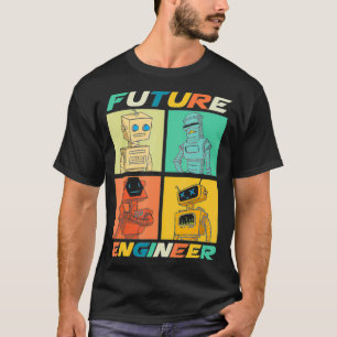 未来エンジニア衣装ロボットロボット大人&気 Tシャツ