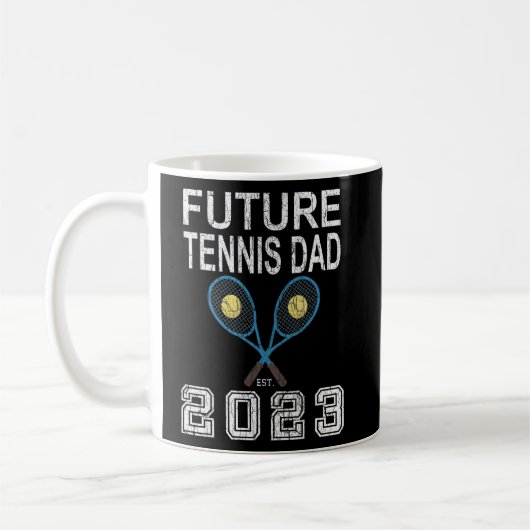 未来テニスパパ2023妊娠発表FATH コーヒーマグカップ (左)