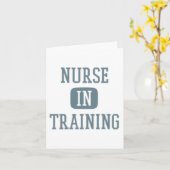 未来ナース看護学校の研修ナース カード (黄色い花)