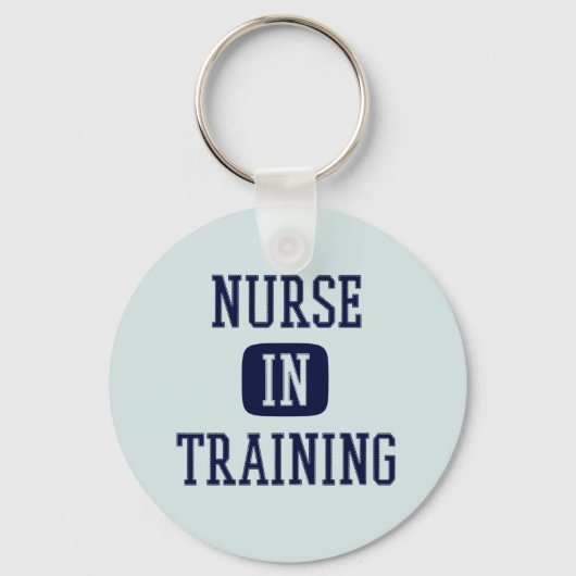 未来ナース看護学校の研修ナース キーホルダー (正面)