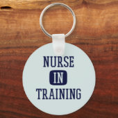 未来ナース看護学校の研修ナース キーホルダー (正面)