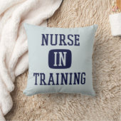 未来ナース看護学校の研修ナース クッション (ブランケット)