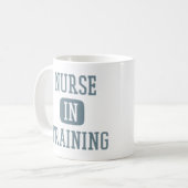 未来ナース看護学校の研修ナース コーヒーマグカップ (正面左)