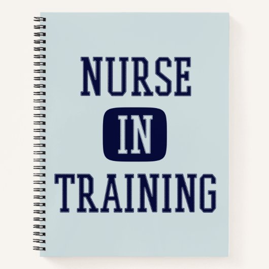 未来ナース看護学校の研修ナース ノートブック (正面)