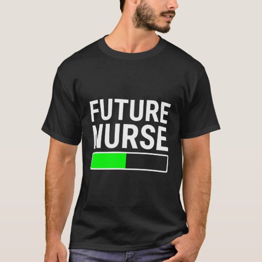 未来ナース積込みバークール看護学校卒業 Tシャツ (正面)