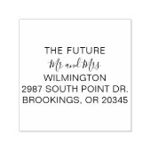 未来パーソナライズされたの差出人住所 セルフインキングスタンプ (デザイン)